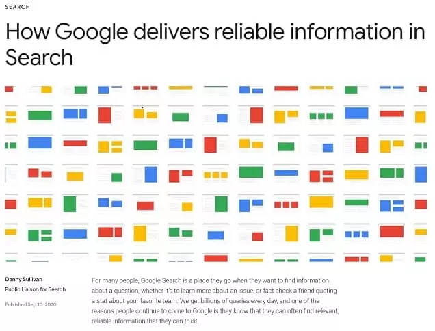 How Google delivers reliable information in Search