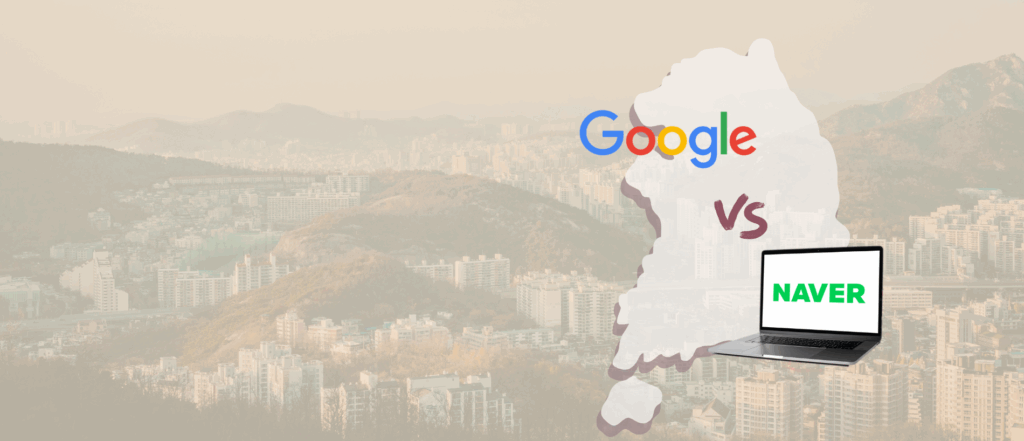 Search Engine Market Share in Korea Google and Naver
